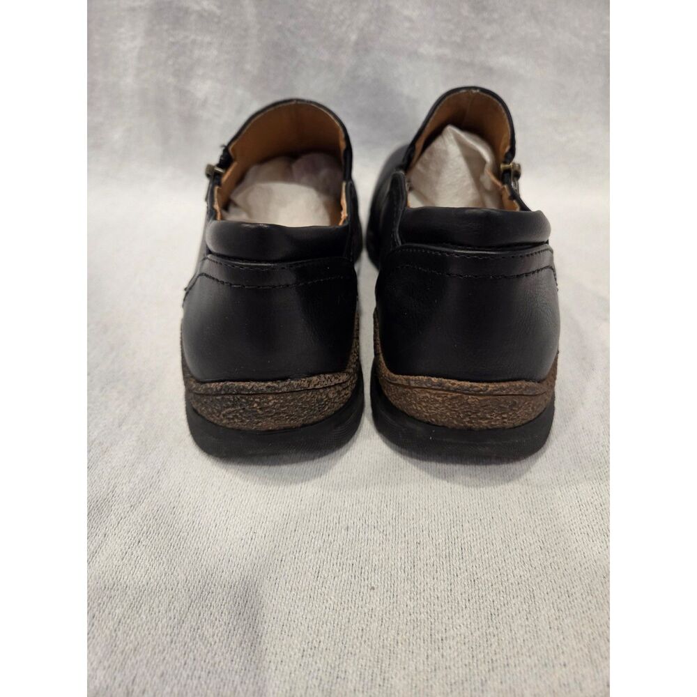 Patrizia by Spring Step Rigny Black Leather Comfort Shoes Side Zip Women Sz 38 - Picture 4 of 7
